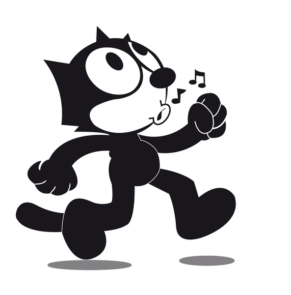 Felix the cat vector, free vector images