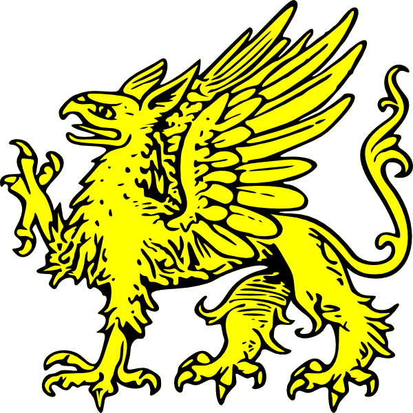 Griffin clip art Free Vector