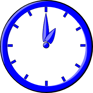12 O Clock clip art - vector clip art online, royalty free ...