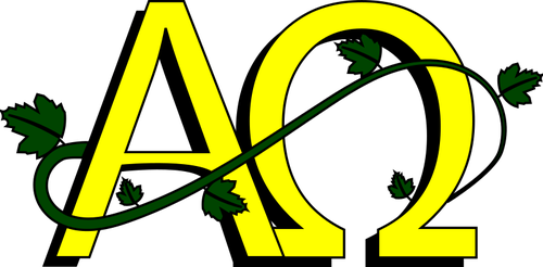 Alpha and omega letters | Public domain vectors