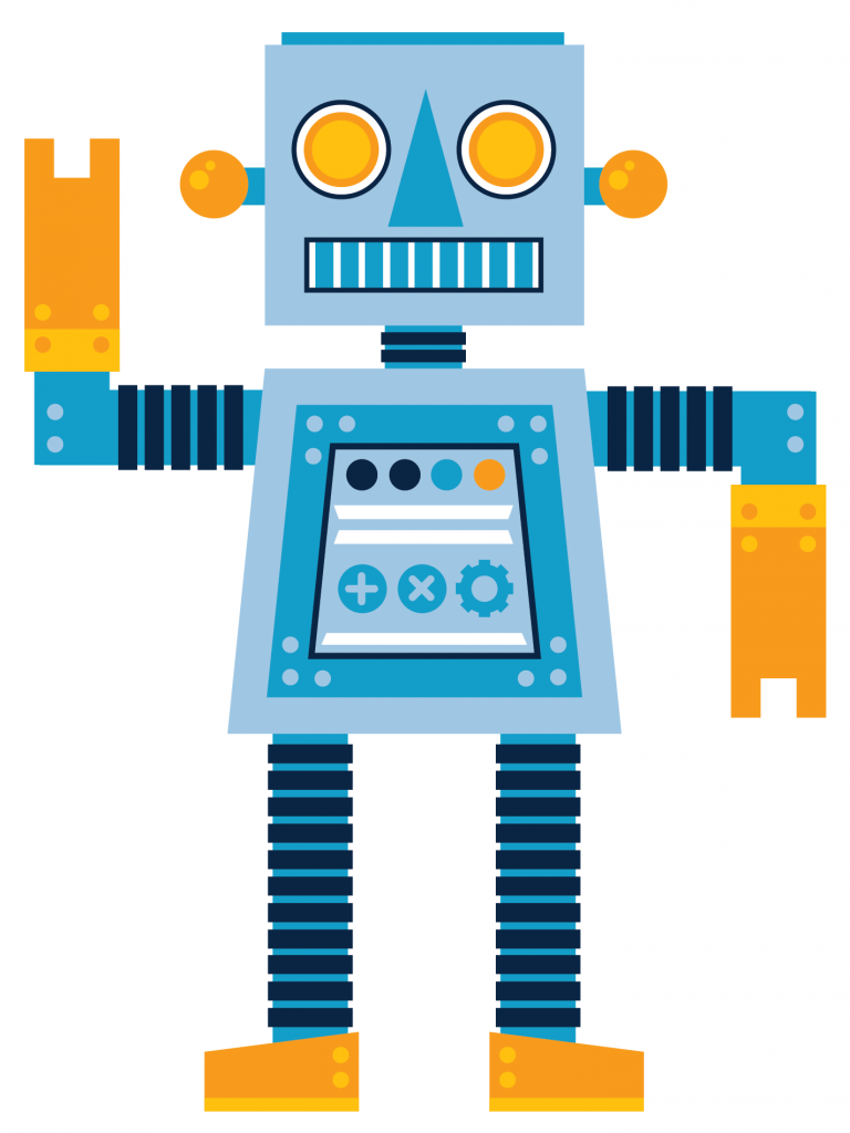 Cartoon Robot Clipart