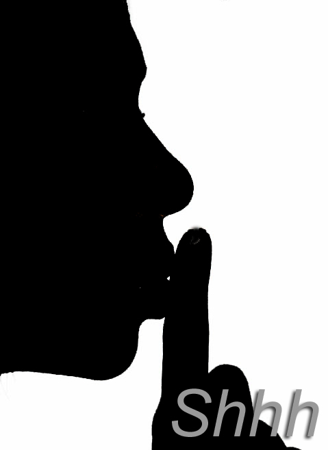 Shhh Lips Clipart
