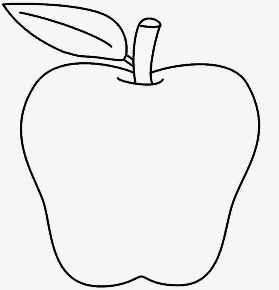 Pictures Of Apples To Color | Free Coloring Pictures