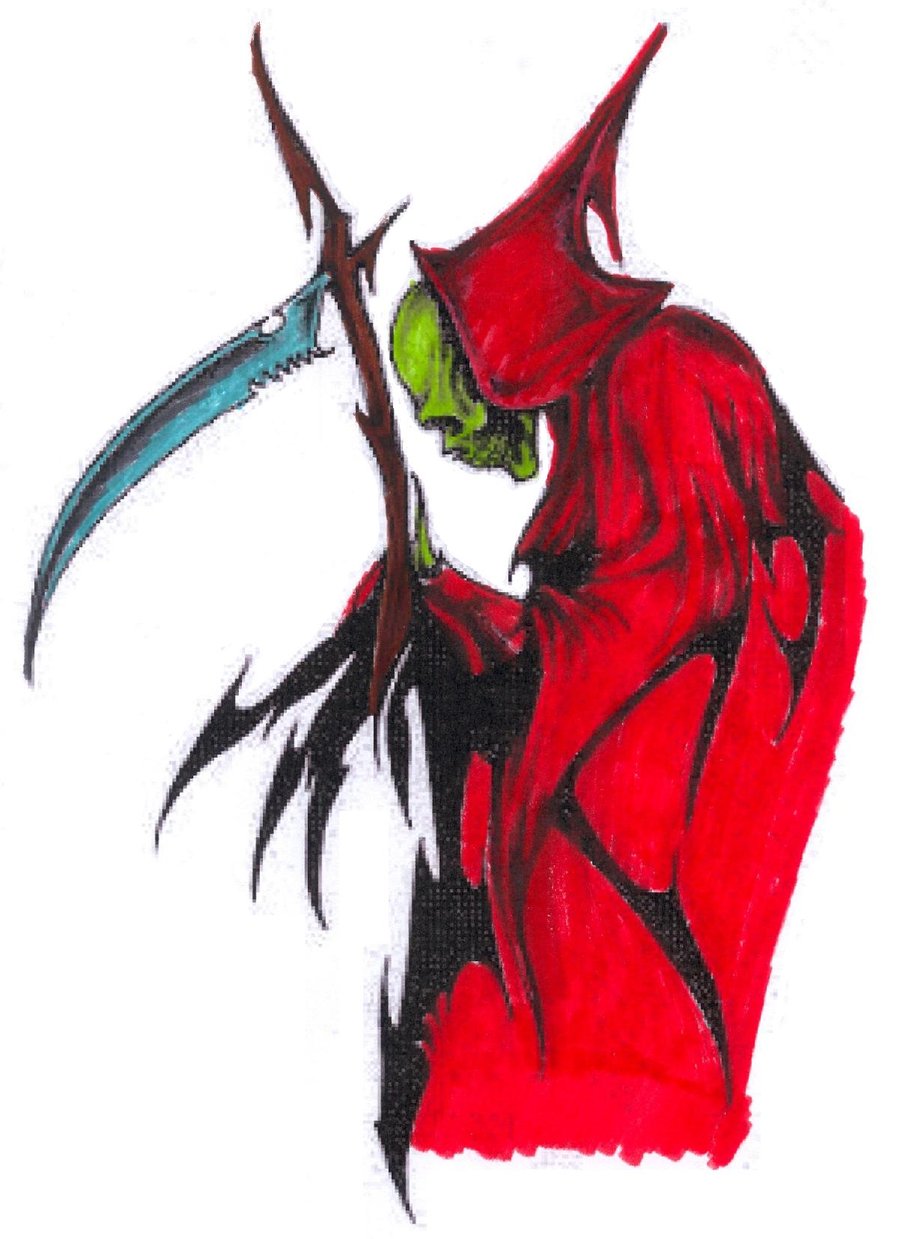 Tribal Grim Reaper - ClipArt Best