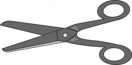 Scissors grey scissor clip art free vector in open office drawing ...