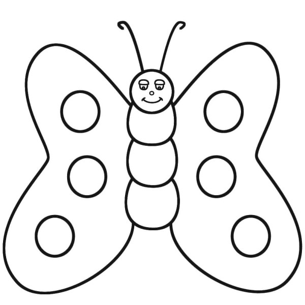 Cute Butterfly Line Drawing | Free Download Clip Art | Free Clip ...