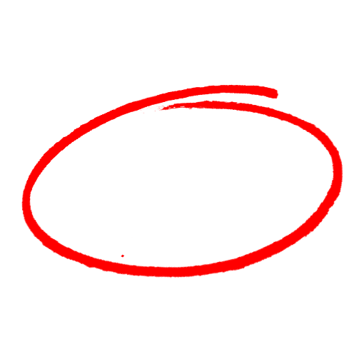 Red Circle Outline Clipart