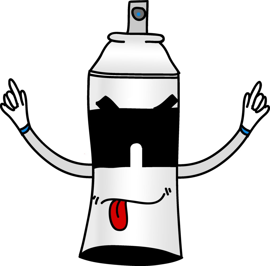 Spray Can Cartoon | Free Download Clip Art | Free Clip Art | on ...