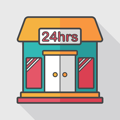 Convenience Store Clip Art, Vector Images & Illustrations