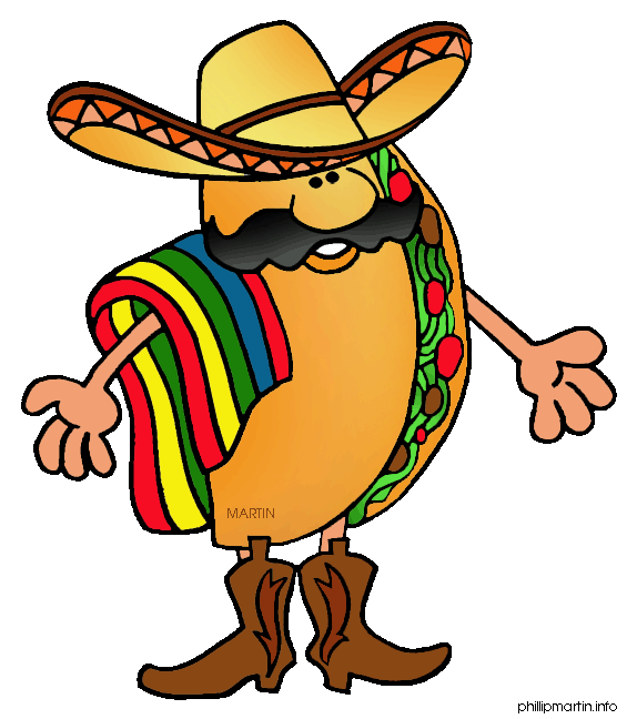 Walking taco clipart - ClipartFox