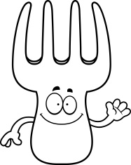 Cartoon Fork stock photos - FreeImages.com