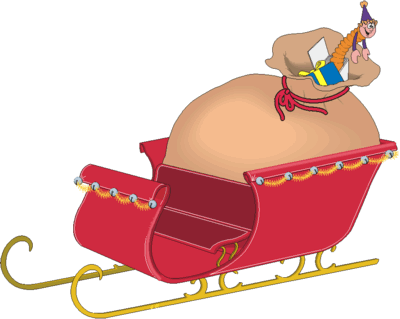 Sleigh Clip Art - Tumundografico