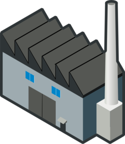 Factory clipart vector