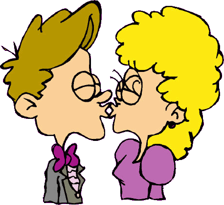 Cartoon Kiss | Free Download Clip Art | Free Clip Art | on Clipart ...
