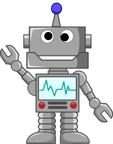 Robot Clip Art - Tumundografico