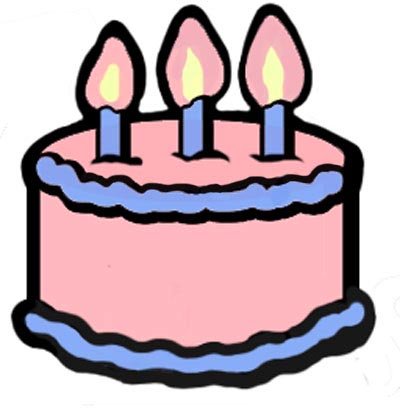 Birthday Cakes Clipart craft projects, Birthday Clipart - Clipartoons