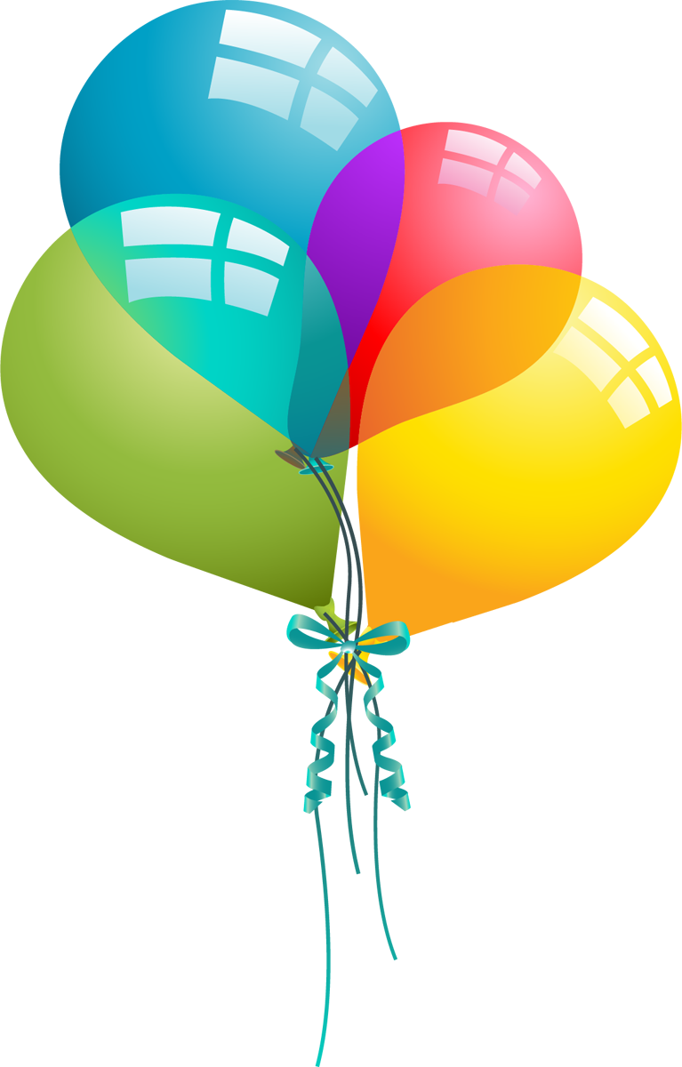 Free Birthday Balloons Clip Art Pictures - Clipartix