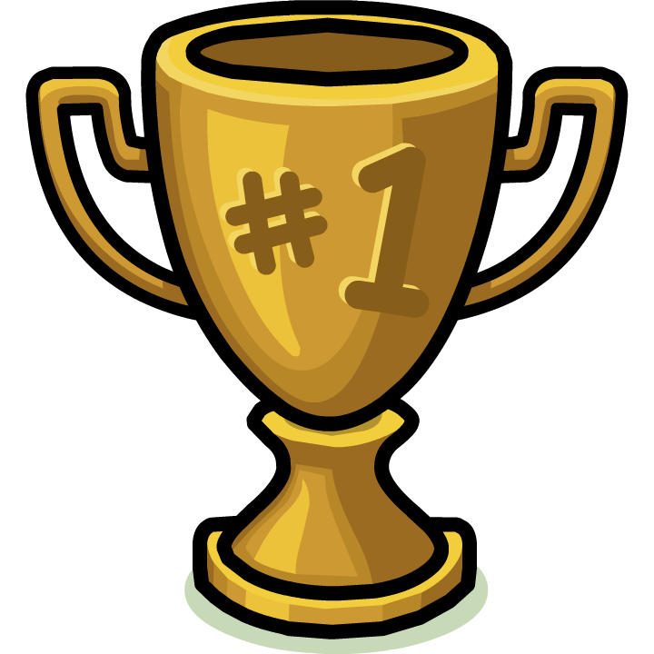 First Place Trophy Clipart