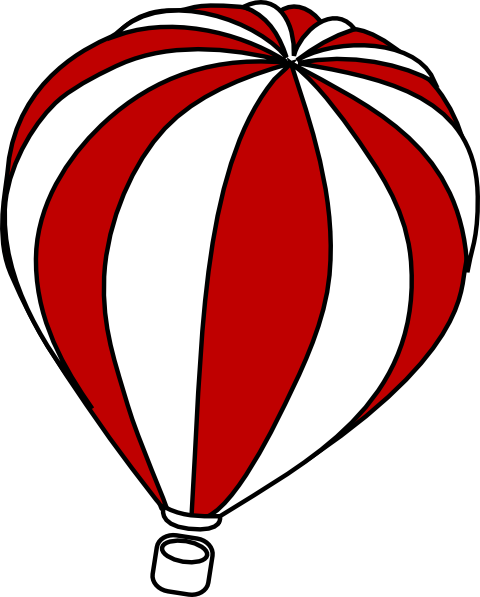 Hot Air Balloon Outline - ClipArt Best