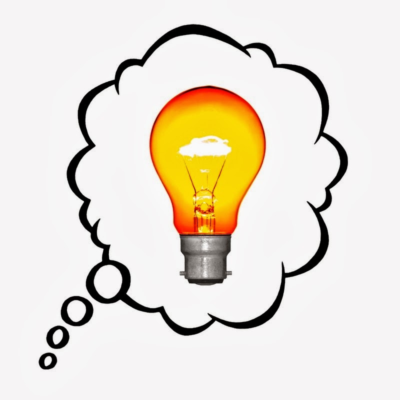 Light bulb moment clipart