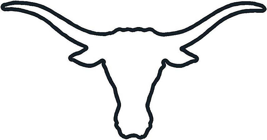Ut Longhorn Printable Clipart