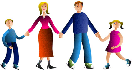 Pictures Of Cartoon Families