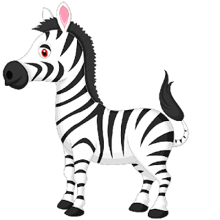 cute baby zebra - zebra cartoon pictures