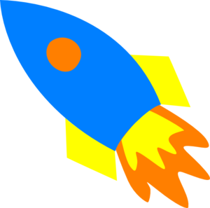 Rocket ship clip art