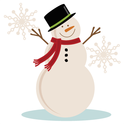 Winter Snowman Clip Art - Free Clipart Images