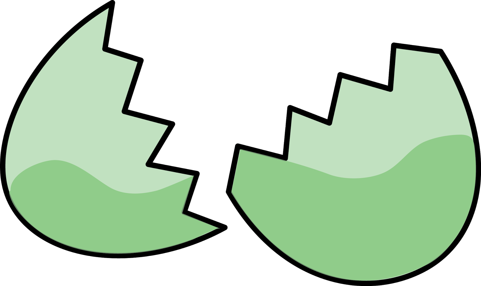 Clip Art Cracked Egg Whites Clipart