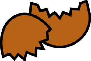 Egg shell clipart - ClipartFox