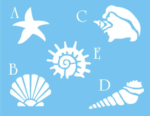 Beach Stencils | Stencils, Signs ...