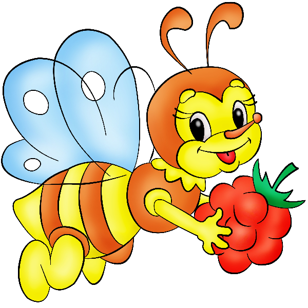 Clipart funny bee