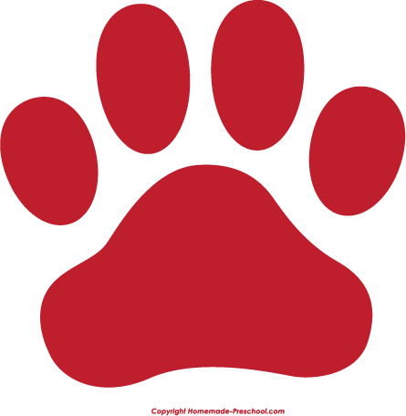 Free Paw Prints Clipart