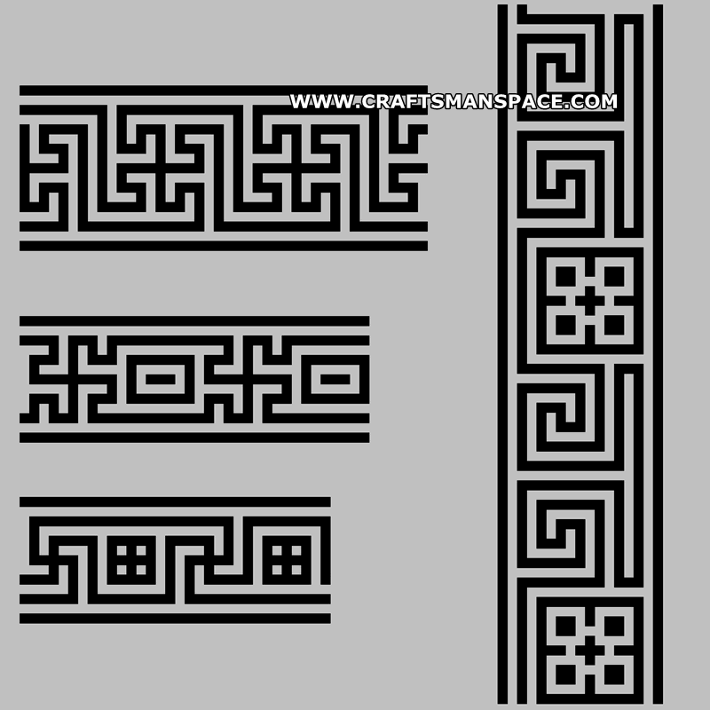 Ancient Greek key patterns