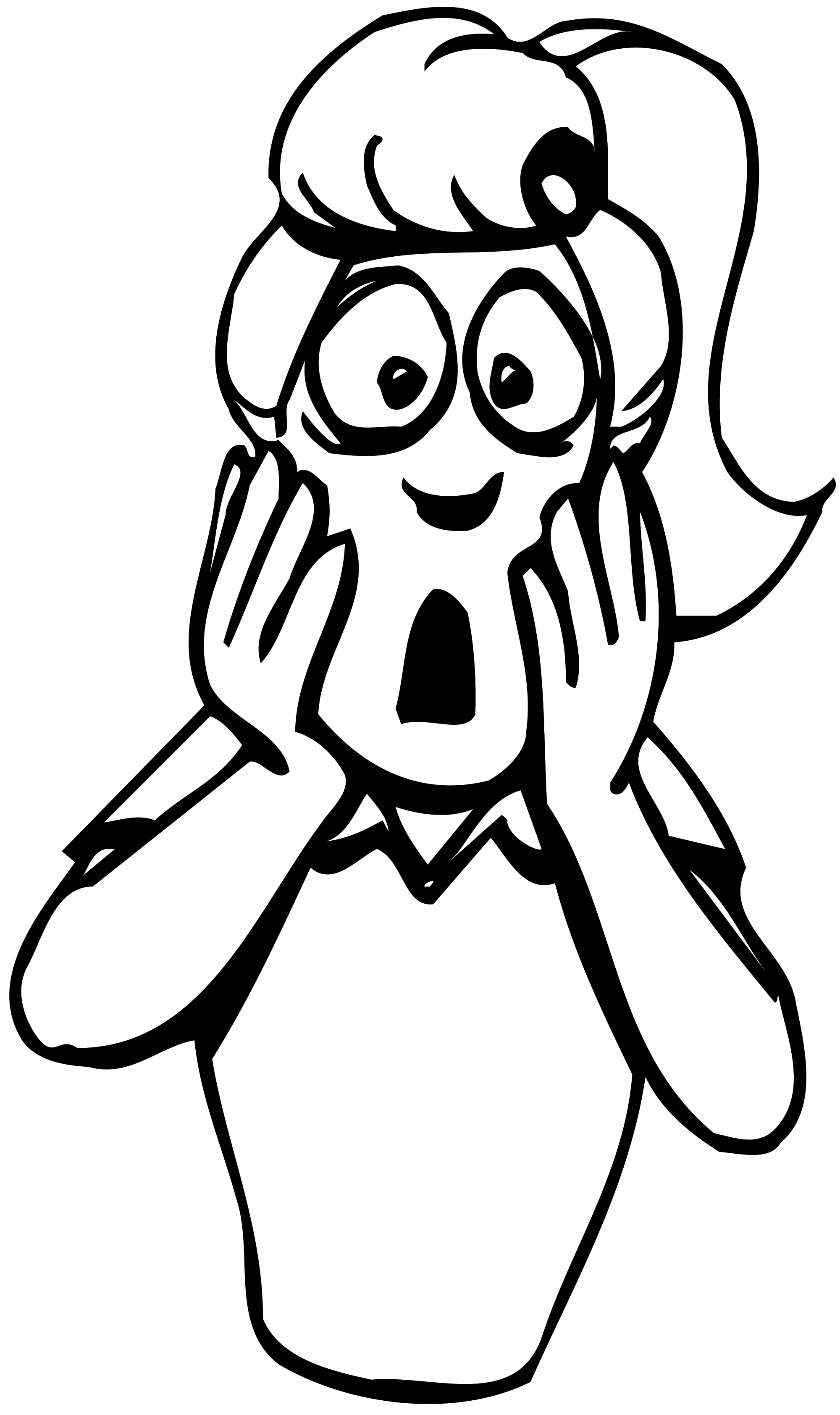 Scared Face Clipart