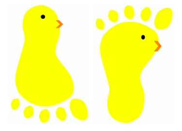 Bunny Footprints - ClipArt Best