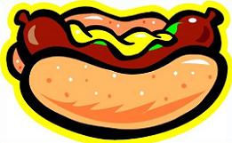 Free Hot Dog Clipart