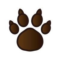 Dog paw on heart Vector Image - 1394190 | StockUnlimited