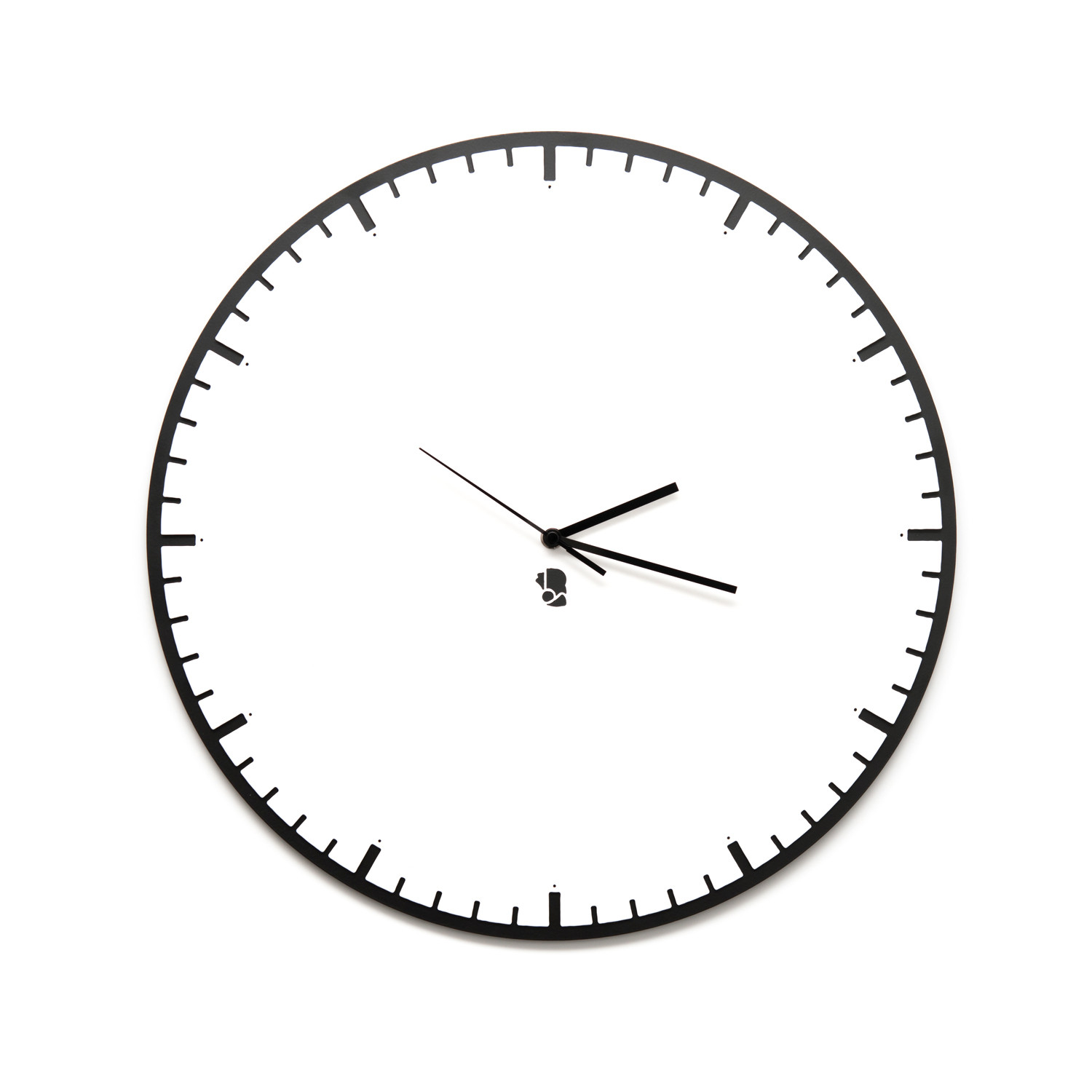 Round 2 Clock (Orange) - Basta - Touch of Modern