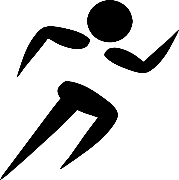 Man runner clipart png