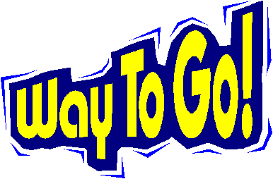 Way To Go Clipart