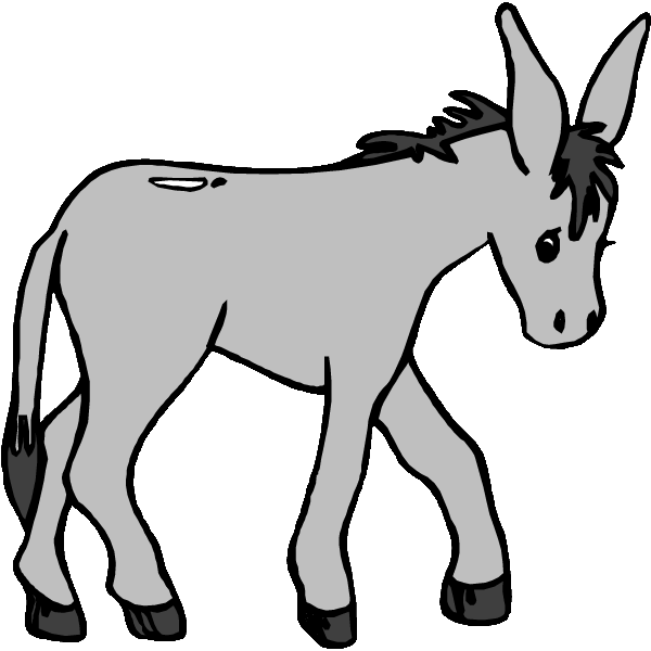 Clip art donkey