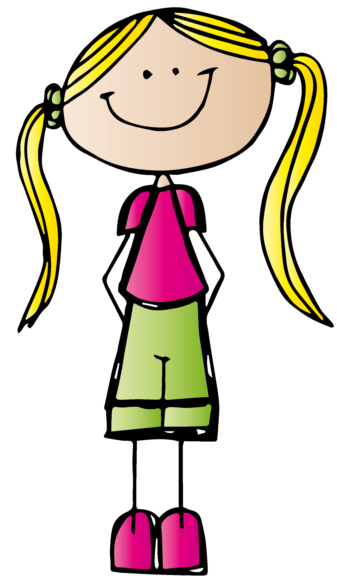 Cute Kids Clipart - Tumundografico