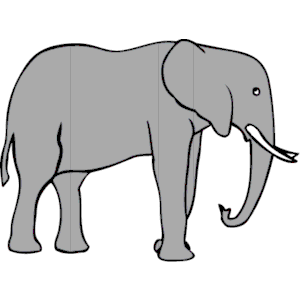 Cute elephant clipart free clipart images - Clipartix