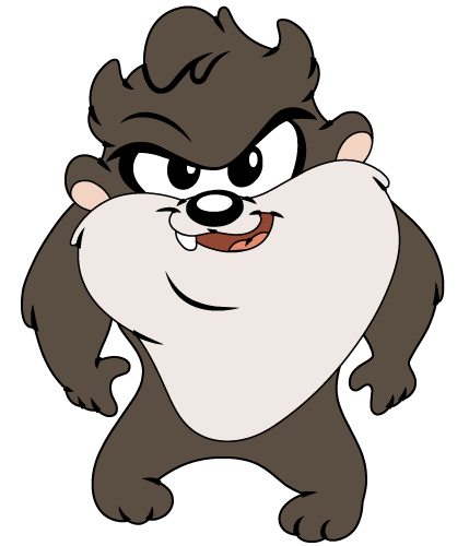 Baby taz clipart - ClipartFox