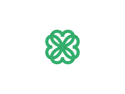 Shamrock logo mark by Rockmade Studio - Dribbble