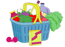 Free Grocery Clipart Pictures - Illustrations - Clip Art and Graphics