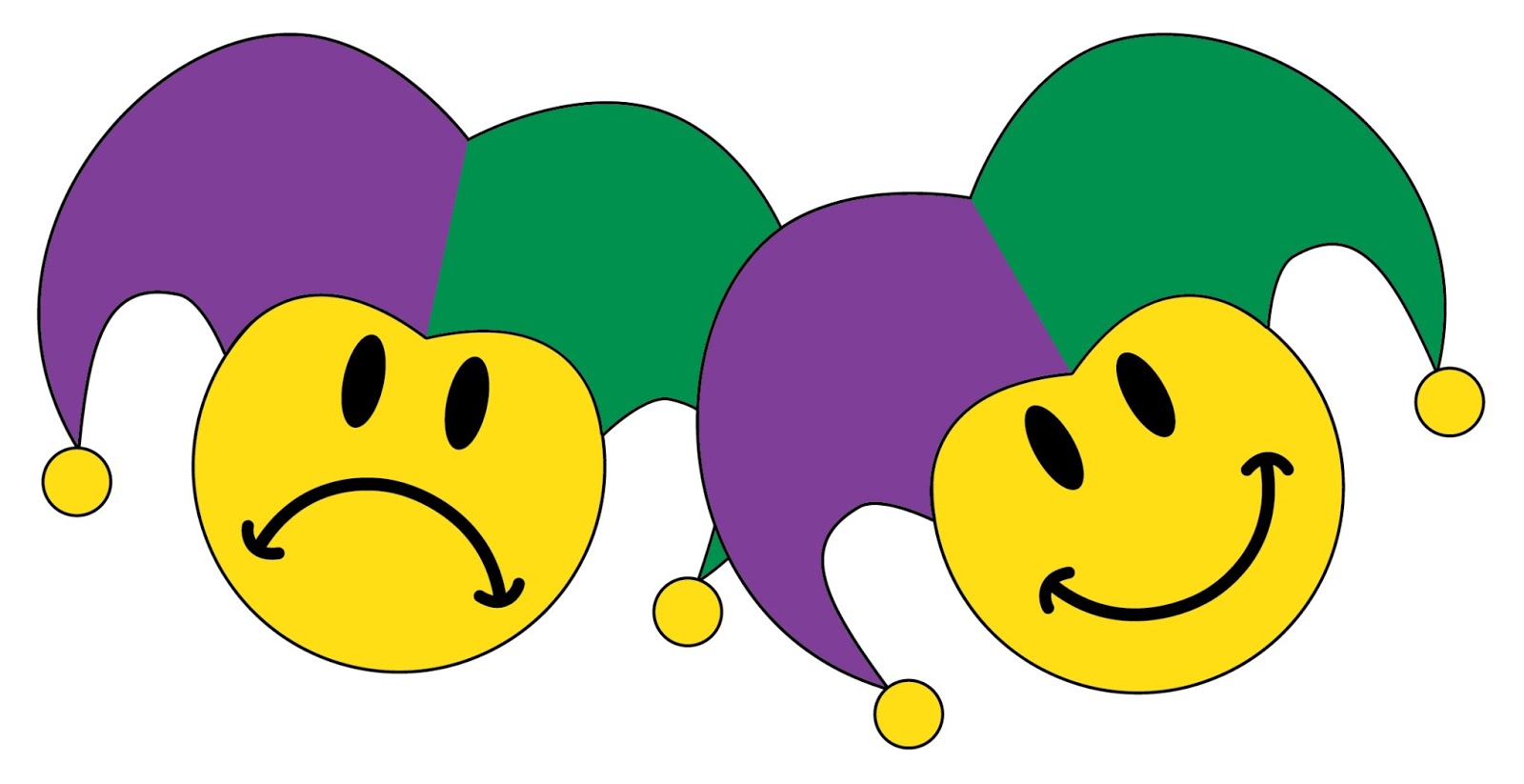 Smiley Face And Sad Face