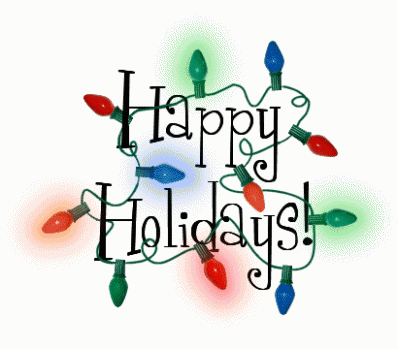 Clip Art Happy Holidays - Tumundografico